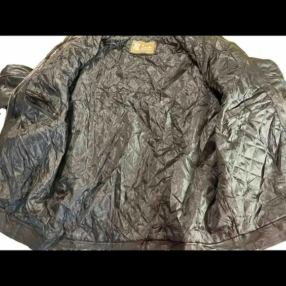 Zain Leather Garments 3XL Jacket Big Tall Comfort Classic Coat Black - Picture 4 of 8